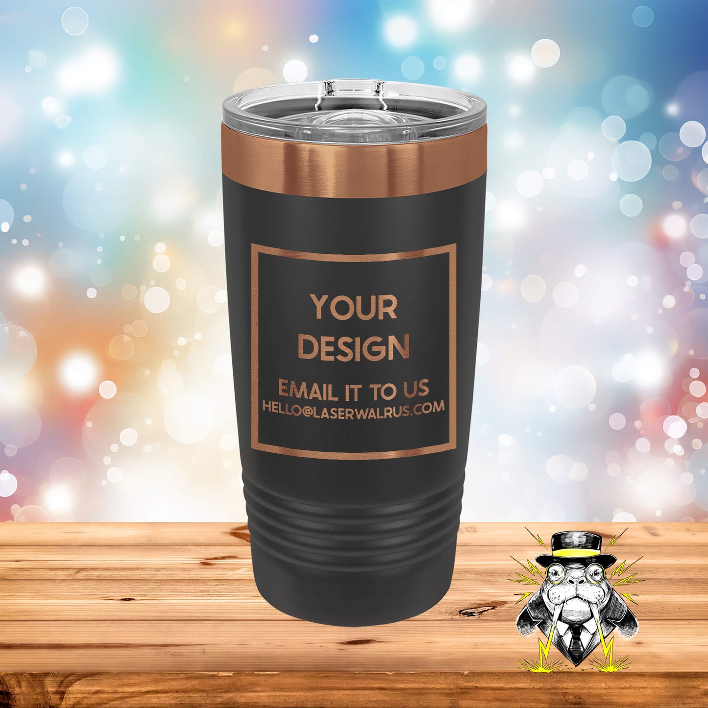 Custom Design Engraved Tumbler