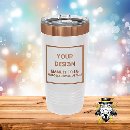 Custom Design Engraved Tumbler