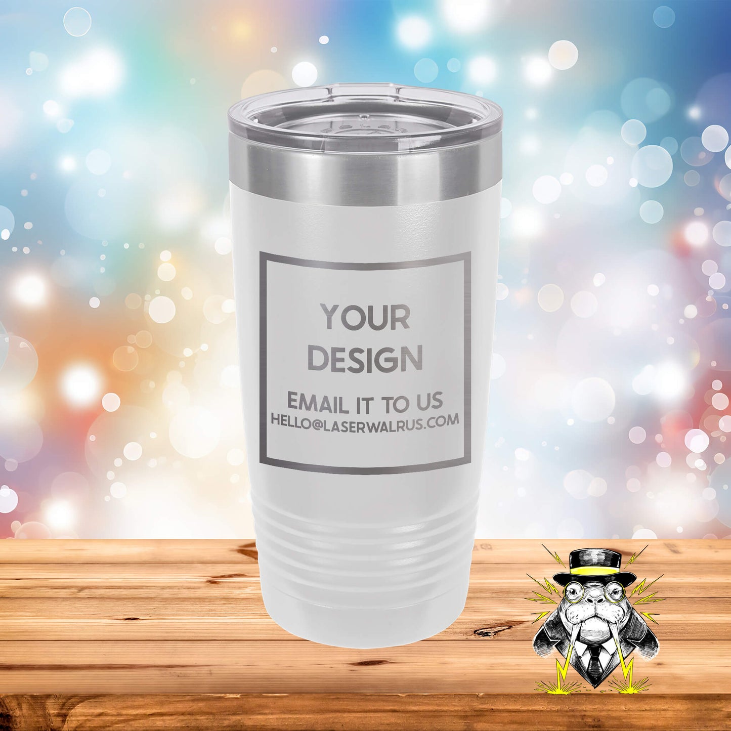 Custom Design Engraved Tumbler