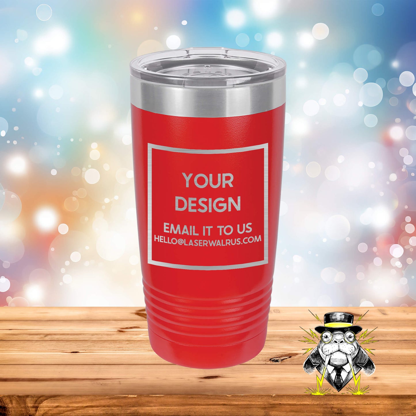 Custom Design Engraved Tumbler