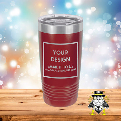 Custom Design Engraved Tumbler