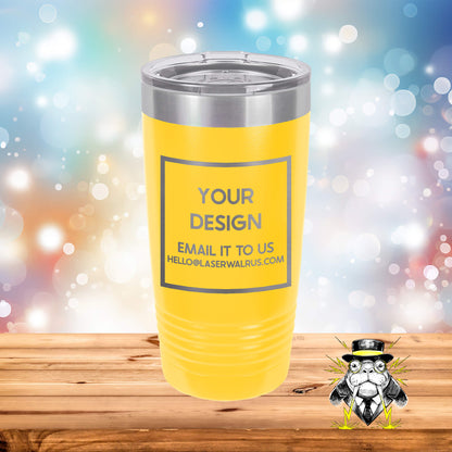 Custom Design Engraved Tumbler