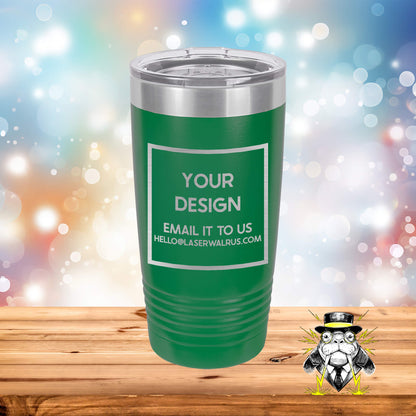 Custom Design Engraved Tumbler