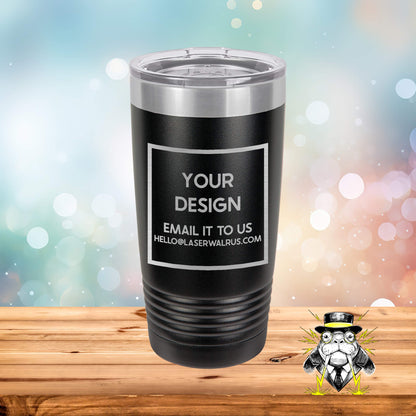 Custom Design Engraved Tumblers - Case of 24