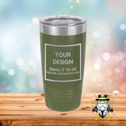 Custom Design Engraved Tumblers - Case of 24