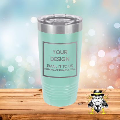 Custom Design Engraved Tumblers - Case of 24