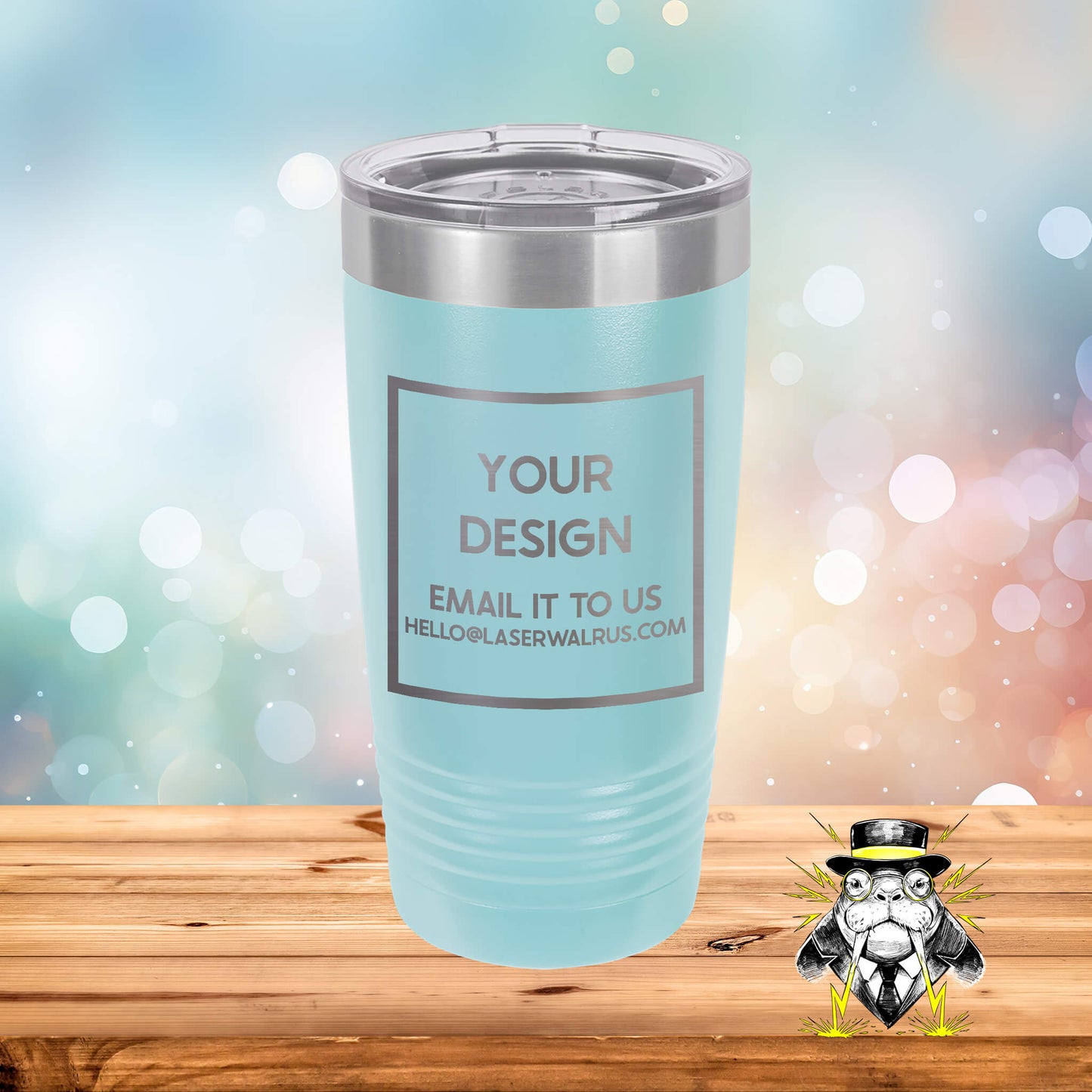 Custom Design Engraved Tumblers - Case of 24