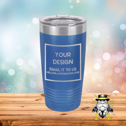 Custom Design Engraved Tumblers - Case of 24