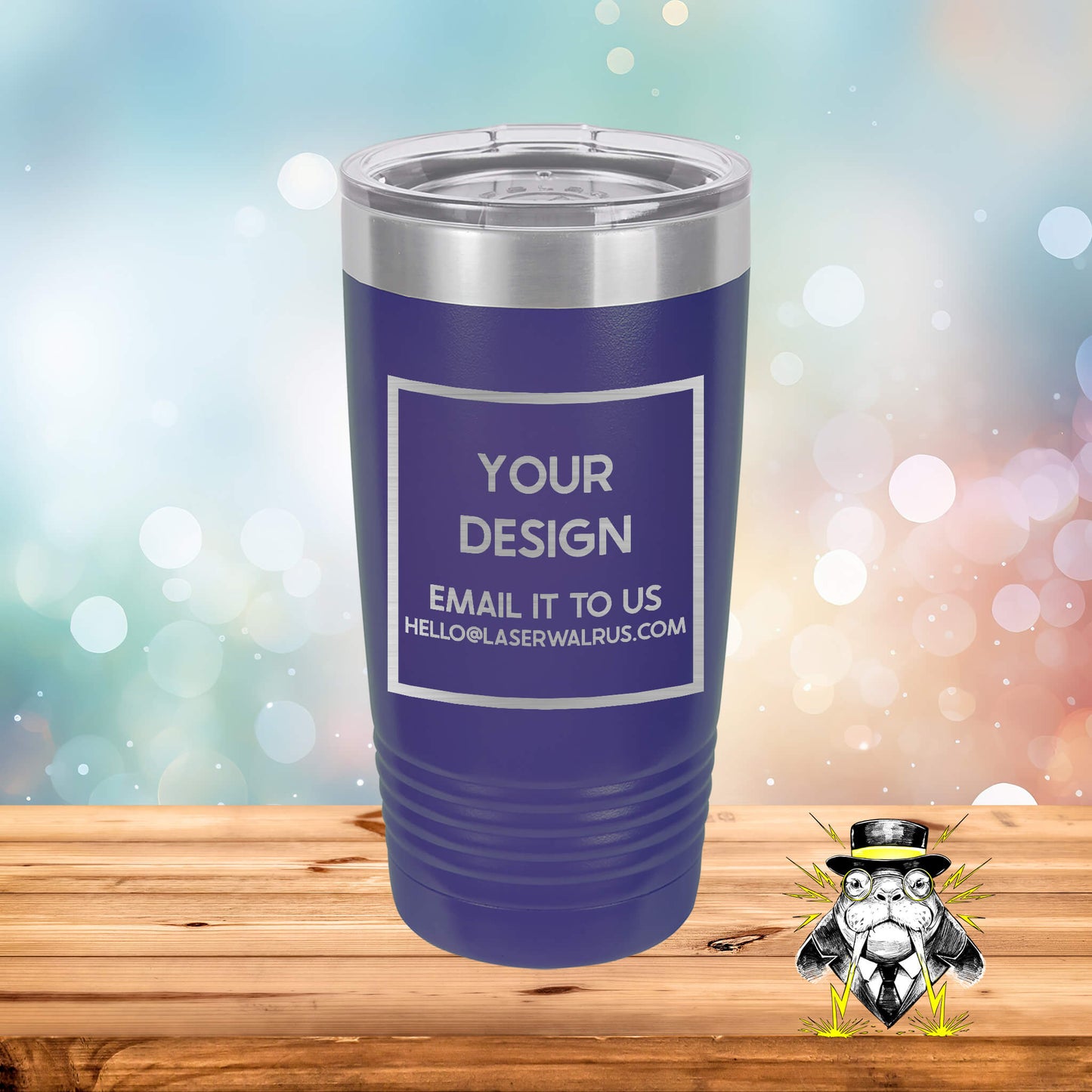 Custom Design Engraved Tumblers - Case of 24