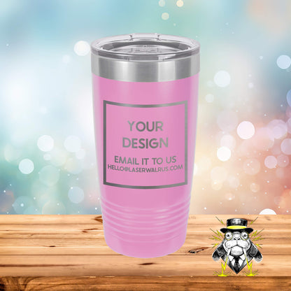 Custom Design Engraved Tumblers - Case of 24