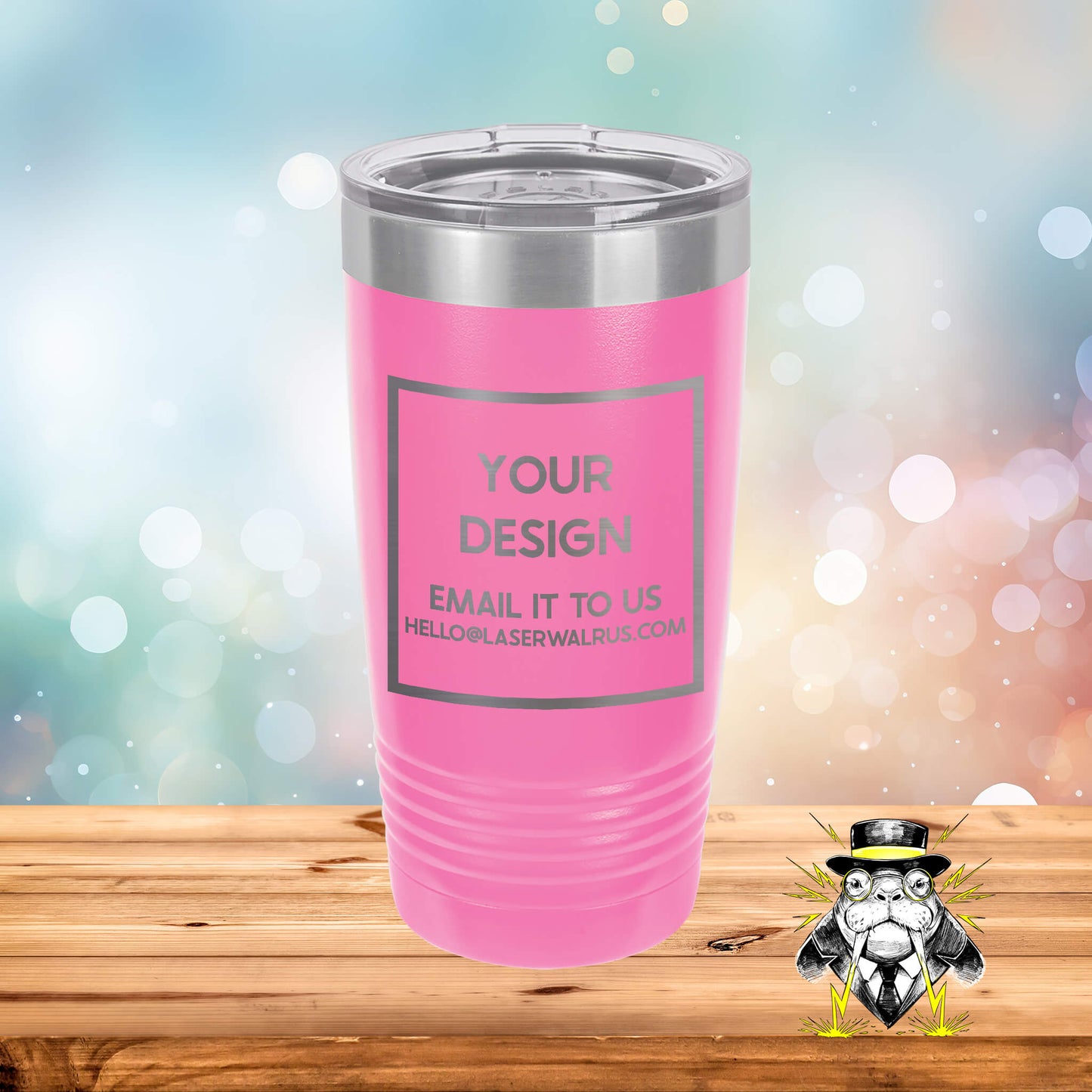 Custom Design Engraved Tumblers - Case of 24