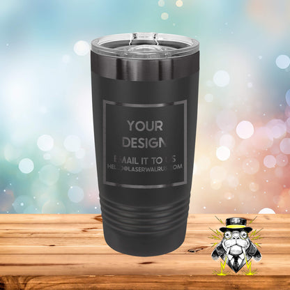 Custom Design Engraved Tumblers - Case of 24