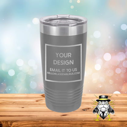 Custom Design Engraved Tumblers - Case of 24