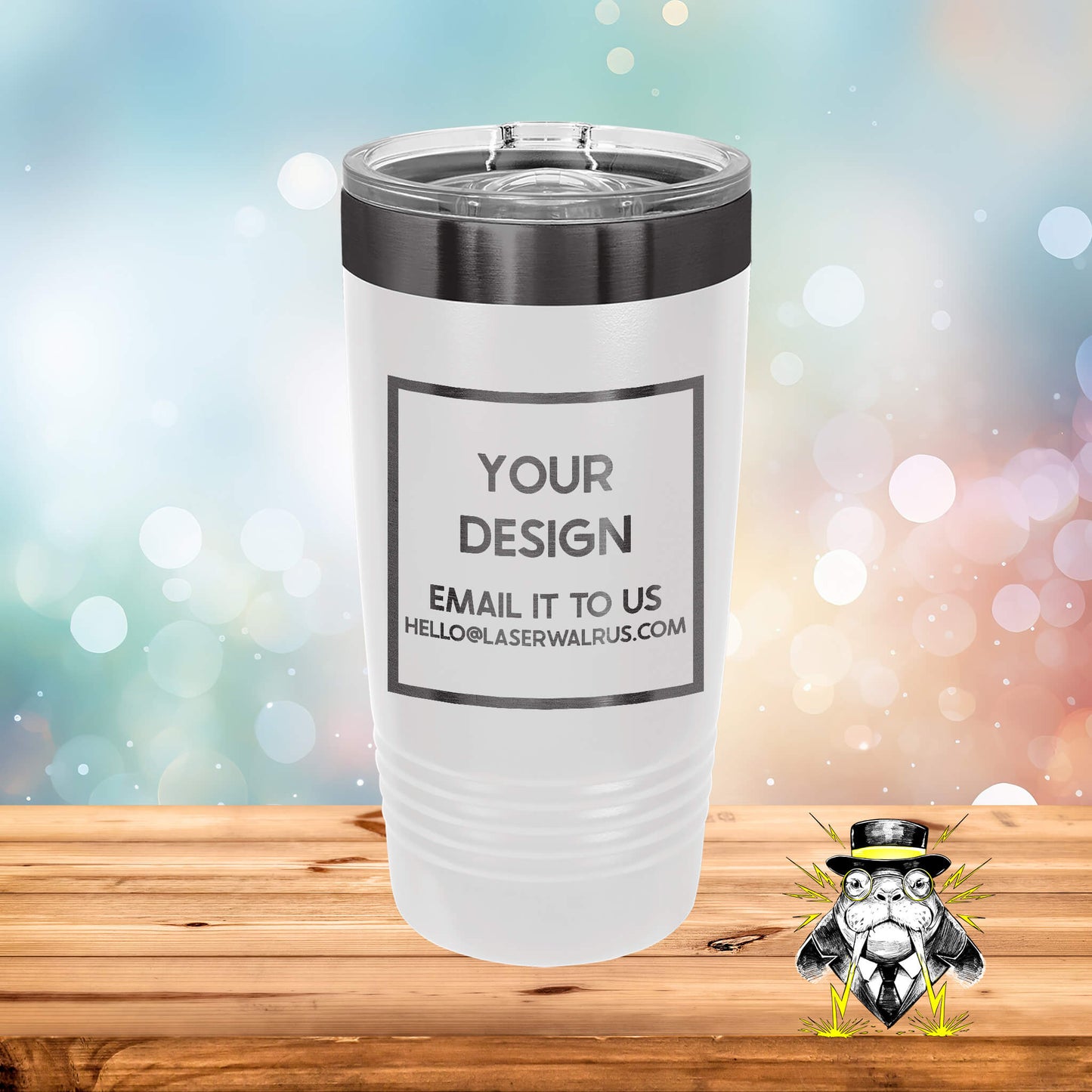 Custom Design Engraved Tumblers - Case of 24