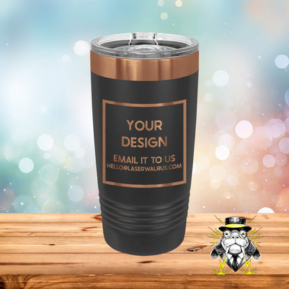 Custom Design Engraved Tumblers - Case of 24