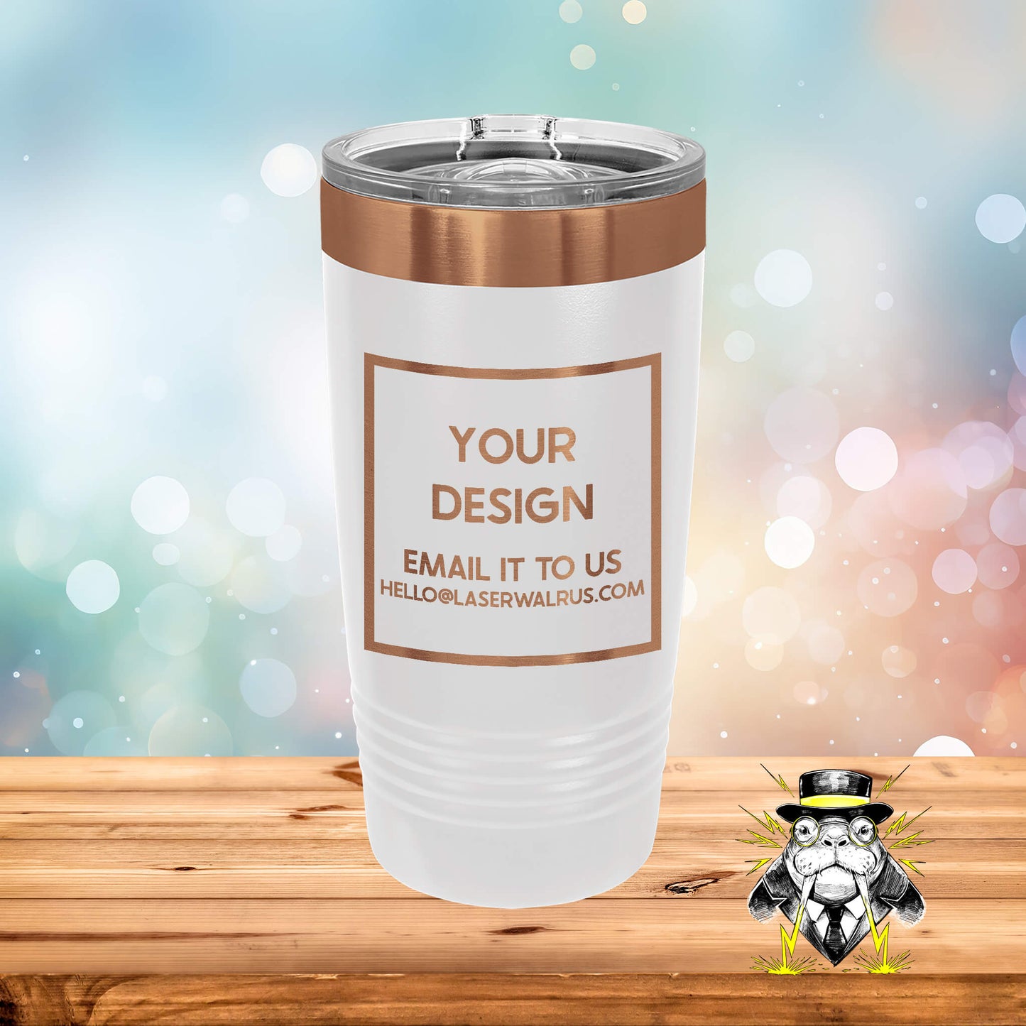 Custom Design Engraved Tumblers - Case of 24