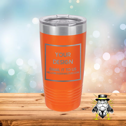 Custom Design Engraved Tumblers - Case of 24